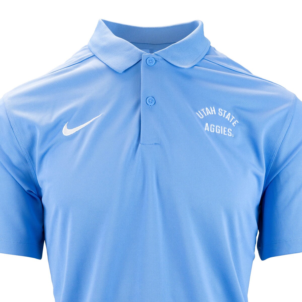 Men's Nike Utah State Aggies Polo light blue